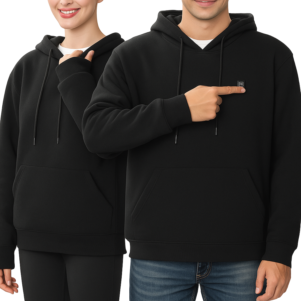 Apex Pro – Premium Carbon Fiber Heated Hoodie (Unisex)
