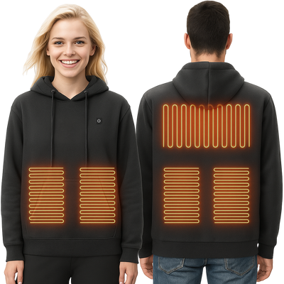 Apex Pro – Premium Carbon Fiber Heated Hoodie (Unisex)